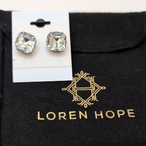 Loren Hope Silver Stud Earrings